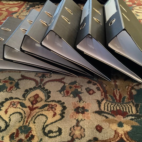 Q-Connect folders like new, pack of 12+2, black