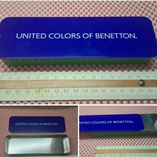 Metal Beneton Pencil Case used