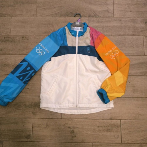 Collectible Athens 2004 Olympic Games Adidas jacket like new size Medium