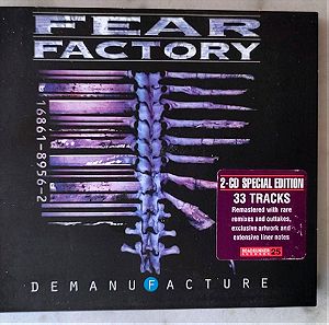 FEAR FACTORY - DEMANUFACTURE ΔΙΠΛΟ CD SPECIAL EDITION