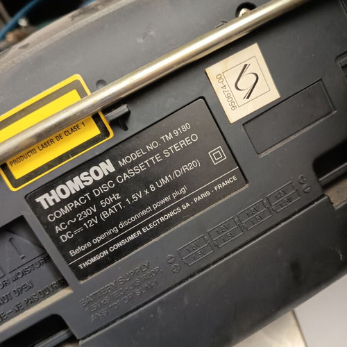 Thomson TM9180 CD radio cassette player