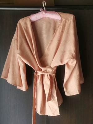 Zara women's blouse pink new, size L