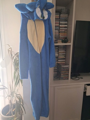 Sonic Hedgehog φόρμα για 8-10 ετών καινούργια, άσπρο και μπλε