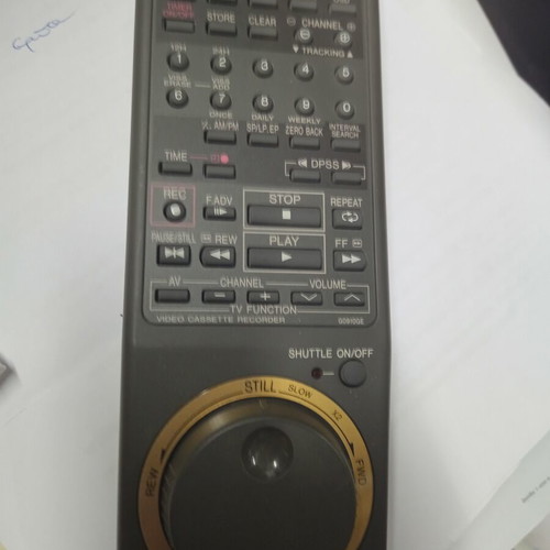 Sharp remote control for video and TV used