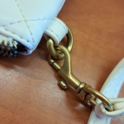 Versace Jeans Couture white mini crossbody bag like new