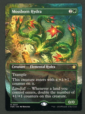 Mossborn Hydra Magic The Gathering card