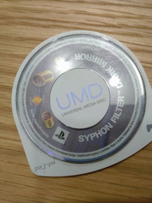 Syphon Filter Dark Mirror PSP game used, good condition