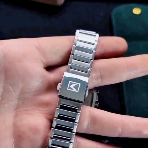 Ανδρικό ρολόι Curren POLYGON Chrono καινούργιο, μαύρο και ασημί