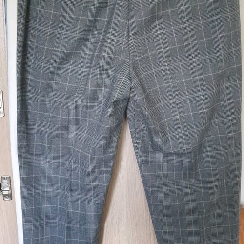 Zara winter pants gray with side stripe like new