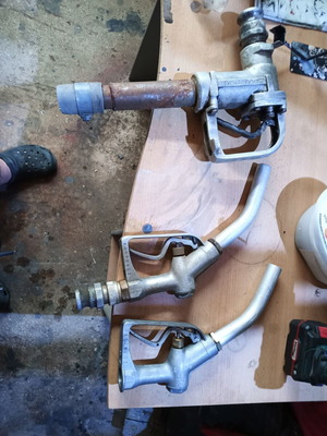 Fuel hoses and rubber pipes used, set of 3+2