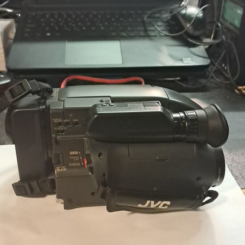 JVC video camera with charger and 2 batteries, used, good condition