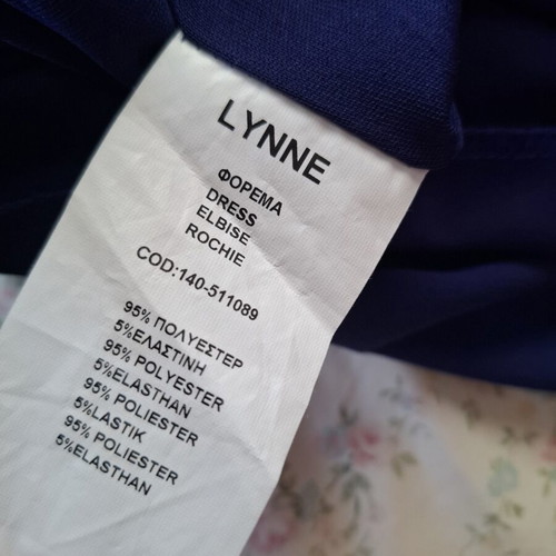 Lynne blue mini dress, size medium