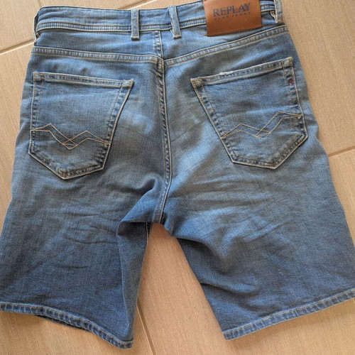 Replay Grover denim bermuda shorts like new, size 28