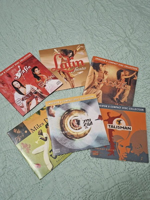 Music CDs Latina, salsa, jazz like new, pack of 6