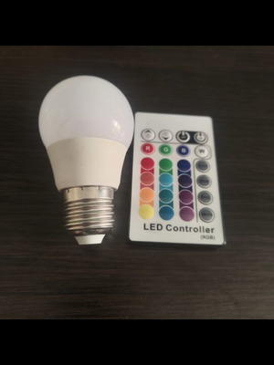 LED RGB lamp with controller like new