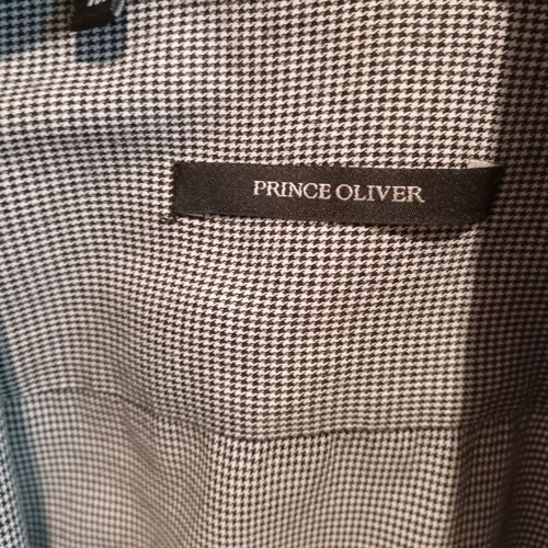 Prince Oliver Men's Shirt like new, size M, gray blue