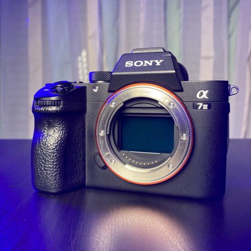 Sony a7iii mirrorless camera with SmallRig cage gift