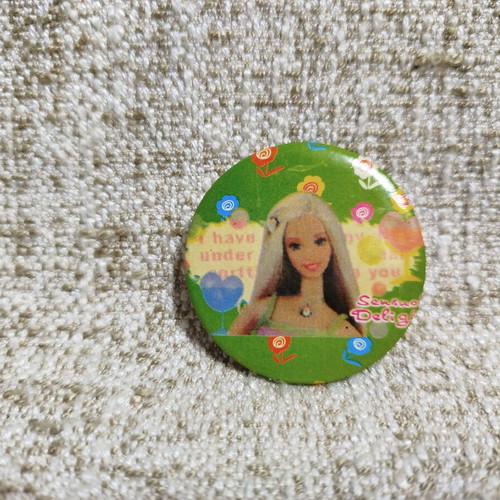 Barbie pins new, pack of 5