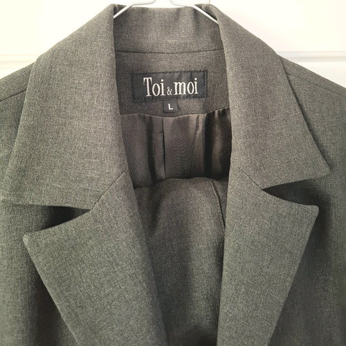 Women’s winter set jacket and pants green-gray Toi&Moi like new size large