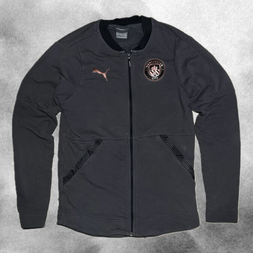 Puma x Manchester City Track Jacket like new, charcoal gray