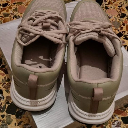 Fila Unisex Shoes 41 Like New, Beige Green Athletic
