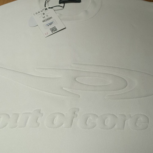 Bershka Out of Core men's premium sweatshirt new, size M, white