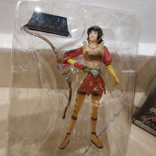 Dynasty Warriors figure from 2008 new with character card