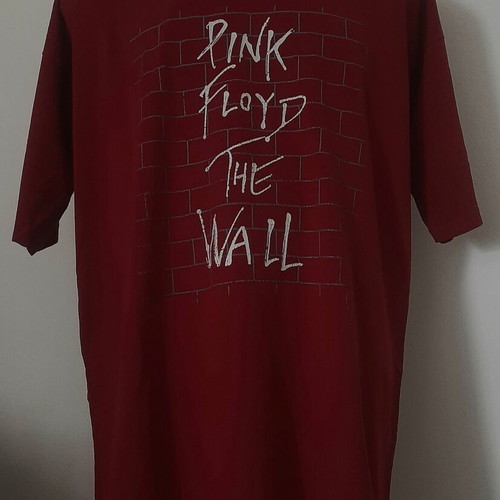 Pink Floyd The Wall T-shirt burgundy used XXL 2XL
