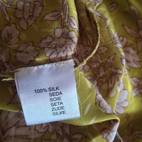 Boho style kaftan dress like new, multicolor floral with deep V neckline