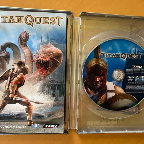 Titan Quest Limited Edition Steelbook PC game used