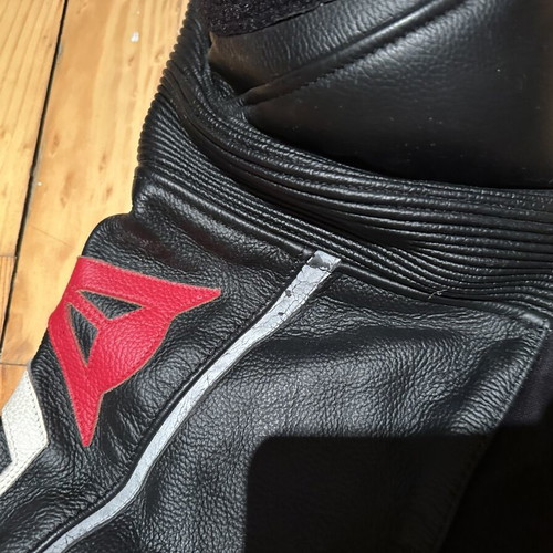 Dainese leather motorcycle pants size 48
