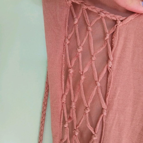 Minkpink maxi dress size M like new, beige