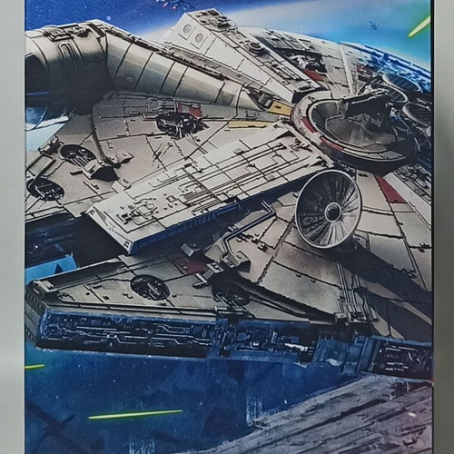 Star Wars Micro Galaxy Squadron Millennium Falcon 9'' new