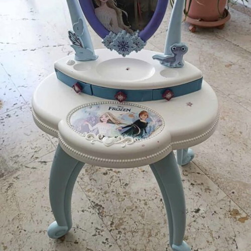 Smoby Frozen 2-in-1 Beauty Vanity Table