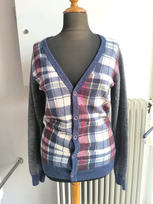 Desigual wool cardigan used, multicolor, size S