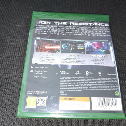 MotherGunship Xbox One game, sealed