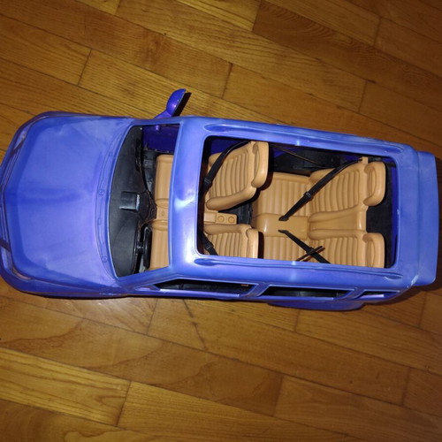 Barbie large toy car
