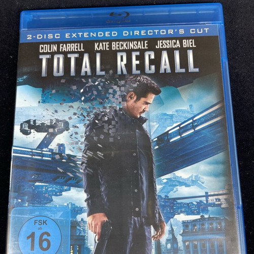 Total Recall Blu-Ray like new, action sci-fi adventure