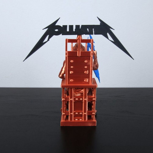 Zeus Metallica Edition statue new, decorative art piece