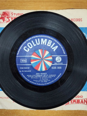 Akis Panou I Misi Ntropi Diki Sou / Min Kateveis Sto Limani 7" vinyl