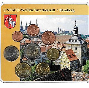 German coin euro set 2004 (A) UNESCO