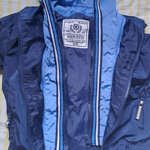Alouette boys' jacket 4 years, new, waterproof, windproof, blue
