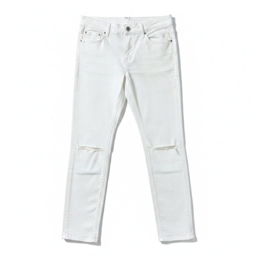 Esprit EDC White Slim Fit Low-Rise Jeans, Waist 29