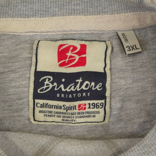 Briatore Polo 3XL like new, premium casual streetwear, gray