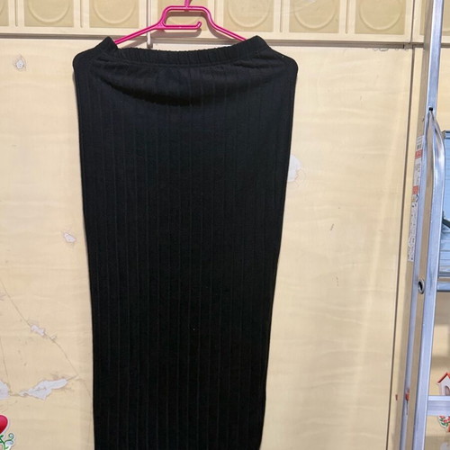 Classic Black Ribbed Set A-Style like new, black