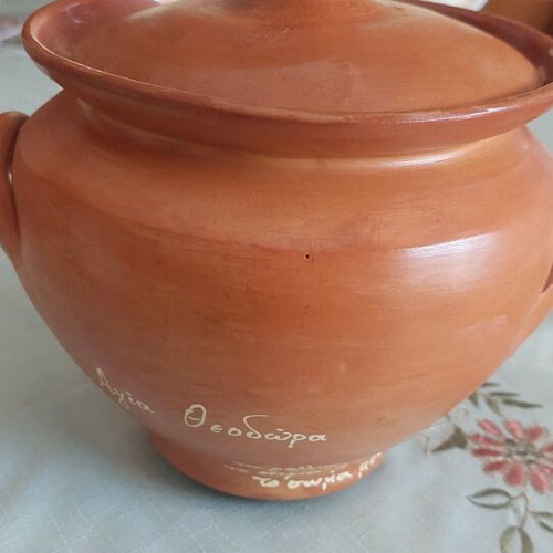 Clay pot from Agia Theodora like new