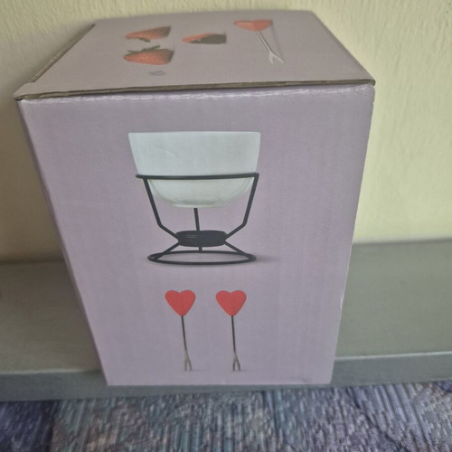 Chocolate fondue set new in box