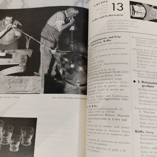 Export Katalog für Oberbayern und Niederbayern 1955 book