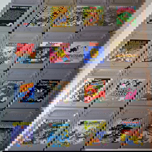 Игри Nintendo Game Boy Classic като нови, комплект от 184 автентични