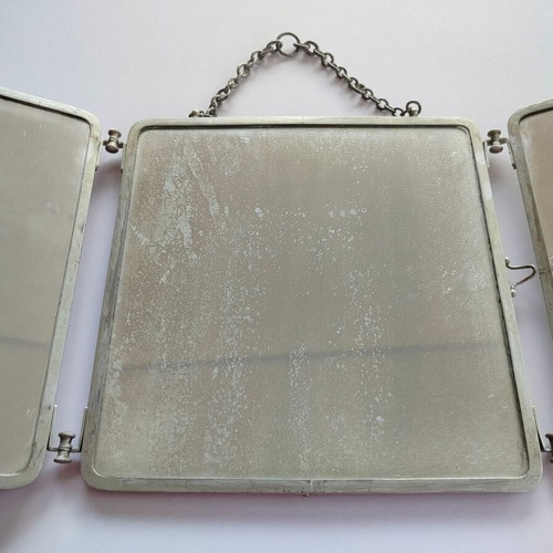Triple Wall and Table Mirror with Bird Motif used